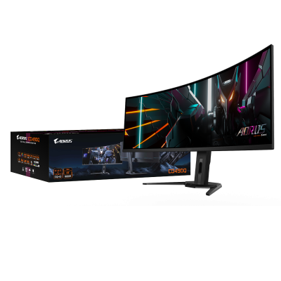 Gigabyte CO49DQ 49 " OLED DQHD 32:9 144 Hz 3 ms 5120 x 1440 pixels 250 cd/m² HDMI ports quantity 2 x HDMI 2.1 Black Warranty 36 month(s)
