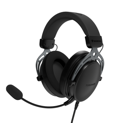 Genesis Gaming Headset Toron 531 Wired Over-Ear Microphone Black