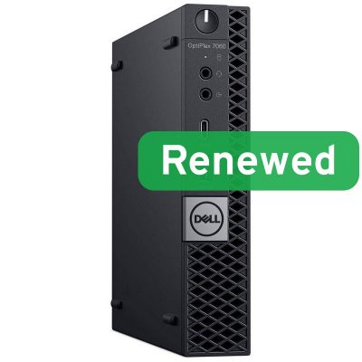 DELL Renewed Grade A OptiPlex 7060 Micro Intel Core i5 i5‑8500T 8 GB SSD 256 GB Intel UHD Graphics 630 Windows 11 Pro