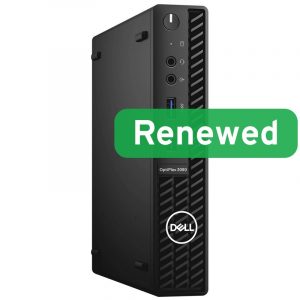 DELL Renewed Grade A OptiPlex 3080 Micro Intel Core i5 i5‑10500T 8 GB SSD 256 GB Intel UHD Graphics 630 Windows 11 Pro