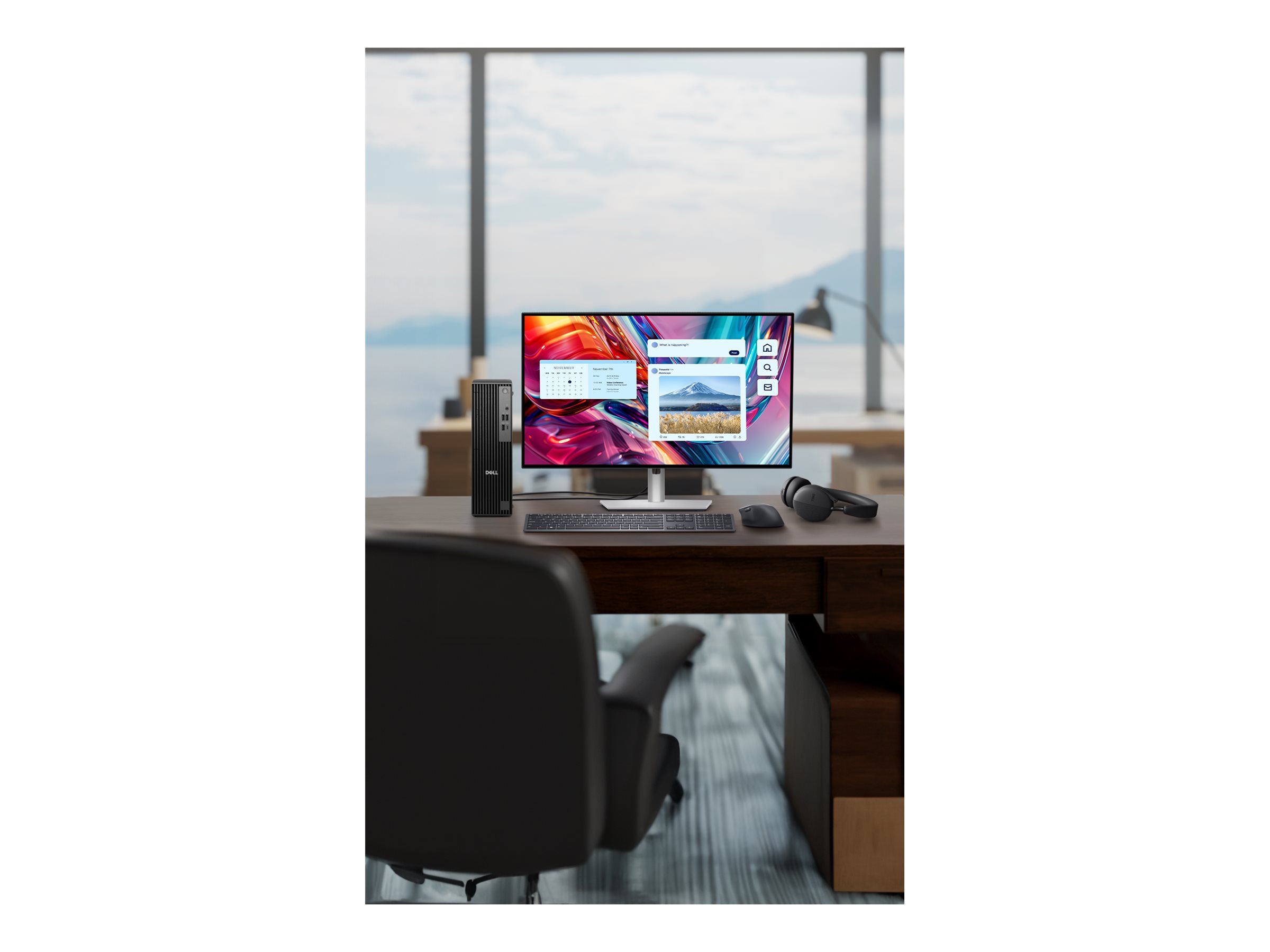 Dell QCS1250 Pro Desktop Slim Intel Core Ultra 5 235 Internal memory 8 GB DDR5 Solid-state drive capacity 512 GB Intel Integrated Graphics Keyboard language No keyboard Windows 11 Pro Warranty 36 month(s) - Image 5