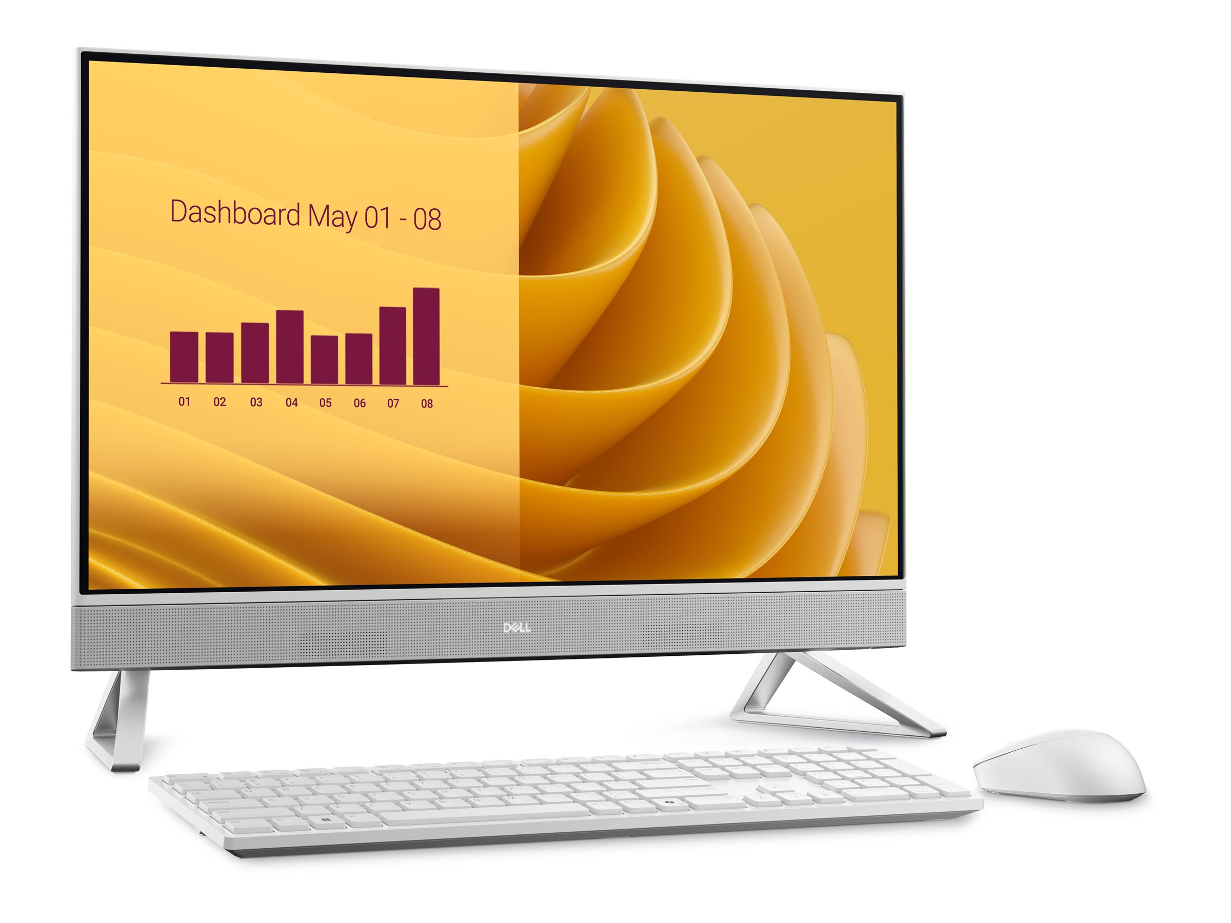 Dell EC27250 AIO Desktop Intel Core 7 27 " 16 GB 150U DDR5 512 GB Intel Graphics US International Windows 11 Pro Warranty 36 month(s) - Image 3