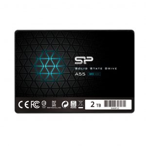 Silicon Power Ace A55 2000 GB SSD form factor 2.5" Solid-state drive interface SATA III Read speed 500 MB/s Write speed 450 MB/s