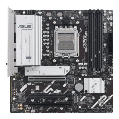 Asus PRIME B840M-A WIFI Processor family AMD Processor socket AM5 DDR5 SDRAM Supported hard disk drive interfaces SATA, M.2 Number of SATA connectors 4