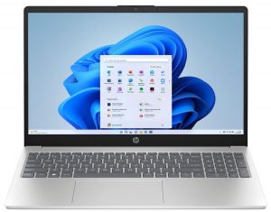 HP 15-fd0217nw 15 Silver 15.6 " FHD 1920 x 1080 pixels Intel Core i3 i3-N305 8 GB DDR4 Solid-state drive capacity 512 GB Intel UHD Graphics Windows 11 Home Bluetooth version 5.3 802.11ax Keyboard language English Warranty 24 month(s)