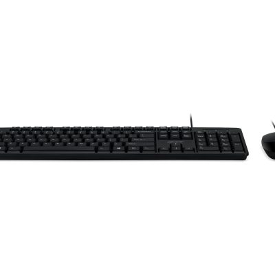 Acer Combo 100, AKW900 + AMW920 Keyboard and Mouse Set Wired Mouse included US International Black Retail Pack