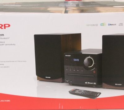 SALE OUT. Sharp XL-B517D(BR) Hi-Fi Micro System, CD/FM/USB/Bluetooth v5.0, Aux-in, 45W, Brown Sharp Hi-Fi Micro System XL-B517D(BR) Brown USB port DAMAGED PACKAGING