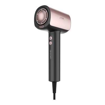 Cecotec Hair dryer DryGlam Nano Plasma 1600 W Number of temperature settings 3 Ionic function Black/Rose Gold Diffuser nozzle