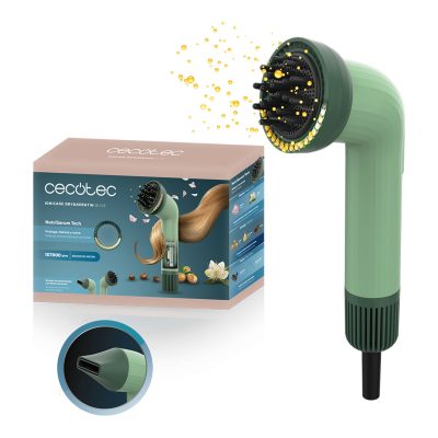 Cecotec Hair dryer IoniCare Dry&Keratin Olive 1200 W Ionic function Number of temperature settings 1 Green