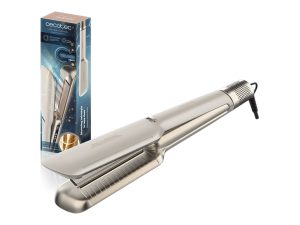 Cecotec Hair Straightener Air Lisse Champagne Ceramic heating system Ionic function Temperature (max) 230 °C Temperature (min) 100 °C Number of heating levels 3 1600 W Champagne