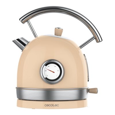 Cecotec Kettle ThermoSense 420 Vintage 2200 W Electric 1.8 L Stainless steel 360° rotational base Light Beige