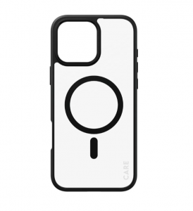 CARE Flagship Case Back cover Apple iPhone 16 Pro Max Recycled plastic Black MagSafe