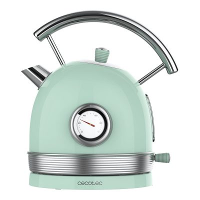Cecotec Kettle ThermoSense 420 Vintage 2200 W Electric 1.8 L Stainless steel 360° rotational base Light Green