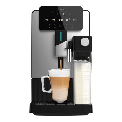 Cecotec Coffee machine Cremmaet Latte Jar Pump pressure 19 bar Automatic Built-in milk frother Black/Silver 1500 W