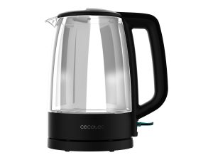 Cecotec Kettle ThermoSense 320 Clear 2200 W Electric 1.7 L Glass 360° rotational base Black/Transparent