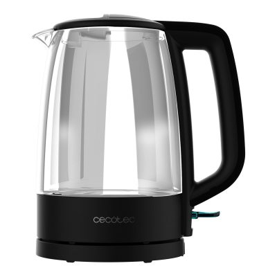 Cecotec Kettle ThermoSense 320 Clear 2200 W Electric 1.7 L Glass 360° rotational base Black/Transparent