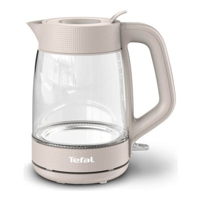 TEFAL Kettle KO2G0BE0 2000 W Electric 1.7 L Glass 360° rotational base Grey/Transparent