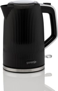 Gorenje K17DPB Kettle Electric 1.7 L 2200 W Plastic/Stainless steel 360° rotational base Black