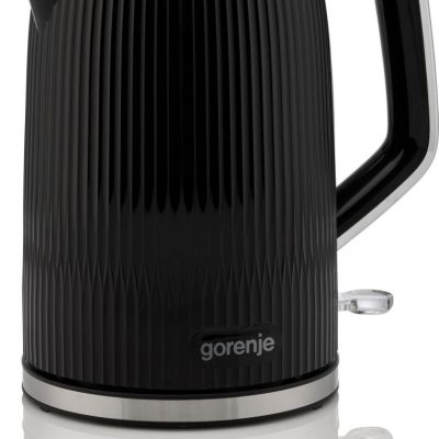 Gorenje K17DPB Kettle Electric 1.7 L 2200 W Plastic/Stainless steel 360° rotational base Black