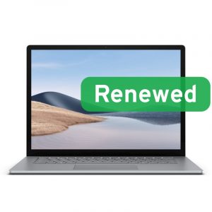 Microsoft Renewed Grade A Surface Laptop 4 Platinum 15 " i7-1185G7 8 GB SSD 256 GB Intel Iris Xe Graphics Windows 11 Pro Keyboard language US