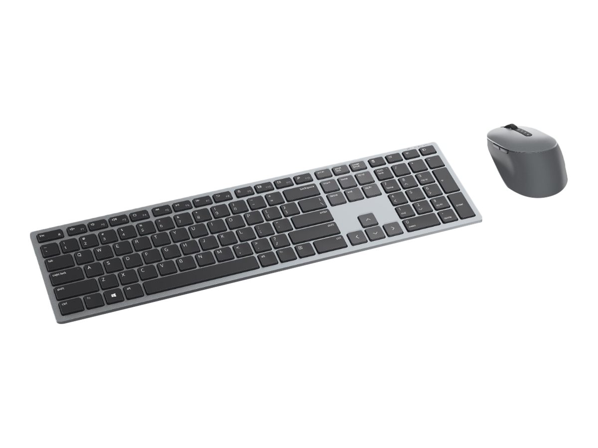 Dell Premier Multi-Device Keyboard and Mouse KM7321W Keyboard and Mouse Set Wireless Batteries included Wireless connection US Titan grey - Image 4