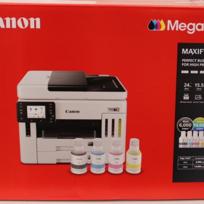 SALE OUT. Canon IJ MFP MAXIFY GX7150 EUR Canon MAXIFY GX7150 Multifunction printer Ink-jet Colour A4 Wi-Fi White DAMAGED PACKAGING