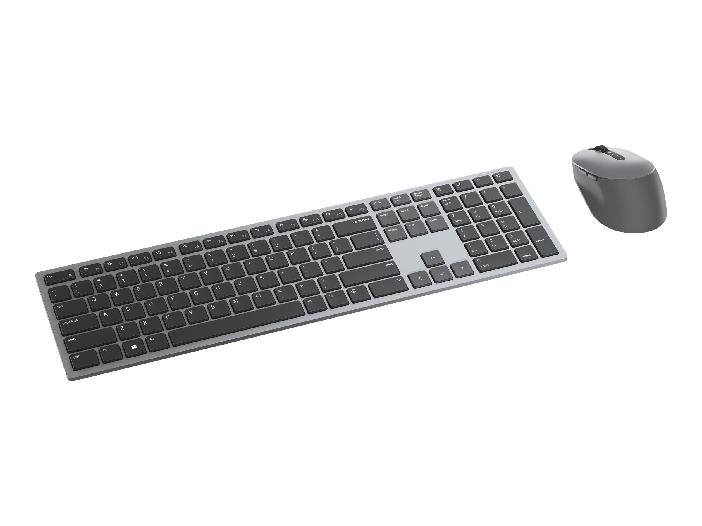 Dell Premier Multi-Device Keyboard and Mouse KM7321W Keyboard and Mouse Set Wireless Batteries included Wireless connection Russian Titan grey - Image 5