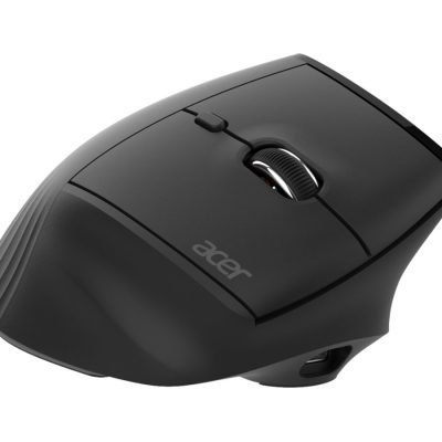 Acer Smart Fit Vertical Mouse, Retail pack Wireless Bluetooth Black