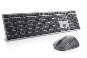 Dell Premier Multi-Device Keyboard and Mouse KM7321W Keyboard and Mouse Set Wireless Batteries included Wireless connection EE Titan grey