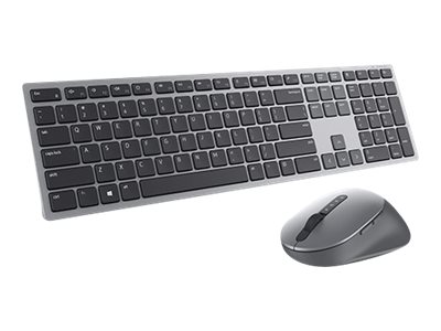 Dell Premier Multi-Device Keyboard and Mouse KM7321W Keyboard and Mouse Set Wireless Batteries included Wireless connection EE Titan grey - Image 6