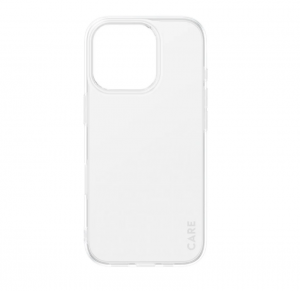 CARE Fashionable Case Back cover Apple iPhone 16 PRO Recycled plastic Transparent X-Ray Soft Basic