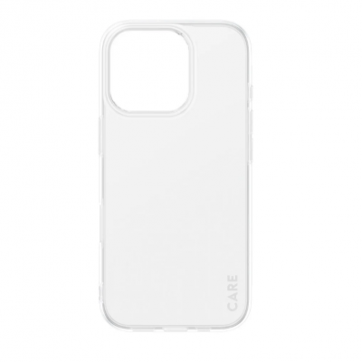 CARE Fashionable Case Back cover Apple iPhone 16 PRO Recycled plastic Transparent X-Ray Soft Basic