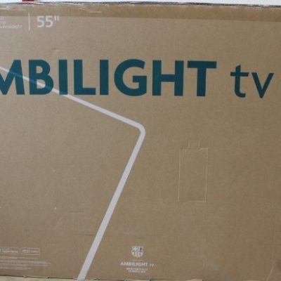 SALE OUT. Philips 55PUS8010/12 55" (139cm) LED 4K Ambilight TV Philips 55PUS8010/12 55 Smart TV TITAN OS UHD Black DAMAGED PACKAGING