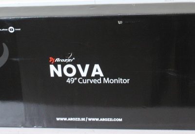 SALE OUT. Arozzi Nova 49" VA, 165Hz - White Arozzi Nova 49 " VA 32:9 165 Hz 4 ms 5120 x 1440 pixels 350 cd/m² HDMI ports quantity 2 White Warranty 24 month(s) DAMAGED PACKAGING, USED, SCRATCHED BODY AND AC-ADAPTER