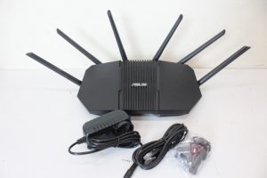 SALE OUT. Asus RT-BE90U Tri-band WiFi 7 Router, EU+UK Asus BE9400 Tri-band WiFi 7 AiMesh Extendable Router RT-BE90U 802.11be Ethernet LAN (RJ-45) ports 3 Mesh Support Yes MU-MiMO No 4G/5G Antenna type External 36 month(s) DEMO