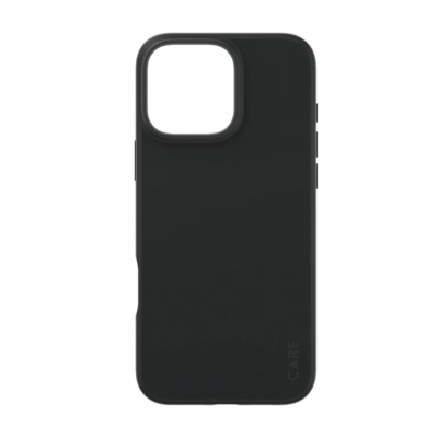 CARE Fashionable Case Back cover Apple iPhone 16 Pro Max Recycled plastic Black