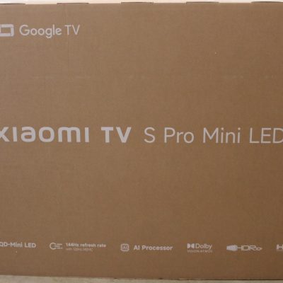 SALE OUT. Xiaomi TV S Pro Mini LED 75 2026 4K UHD (3840 x 2160) Xiaomi TV S Pro Mini LED 75 2026 75" Smart TV Google TV 4K UHD (2160p) Dark Grey DEMO