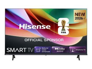 Hisense TV 32A4S 32 Smart TV VIDAA Smart OS HD Black