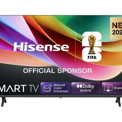 Hisense TV 32A4S 32 Smart TV VIDAA Smart OS HD Black