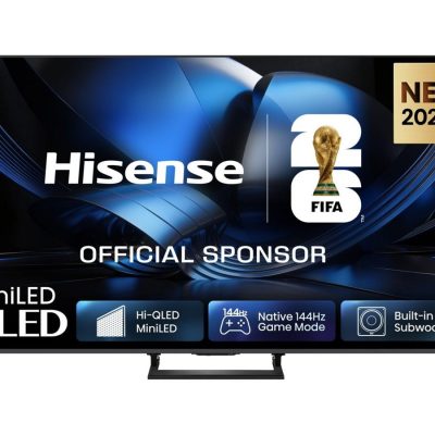 Hisense TV 55U7SE 55 Smart TV VIDAA Smart OS UHD Black