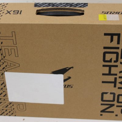 SALE OUT. Gigabyte AORUS 16X 9SG-43EEC94SH 16" QHD i7-13650HX/16GB/1TB/RTX 4070/Win11 Home/ENG kbd/2Y Warranty Gigabyte AORUS 16X 9SG-43EEC94SH Gray 16 " WQXGA 2560 x 1600 pixels Intel Core i7 i7-13650HX 16 GB DDR5 Solid-state drive capacity 1000 GB NVIDIA GeForce RTX 4070 GDDR6 8 GB Windows 11 Home 802.11be Bluetooth version 5.4 Keyboard language English Keyboard backlit Warranty 20 month(s) REFURBISHED, SCRATCHED