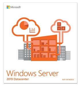 Microsoft Windows Server 2019 Datacenter - 64-bit P71-09023 EN 16 cores DVD-ROM Licence