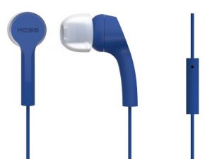 Koss Headphones KEB9iB Wired In-ear Microphone Blue