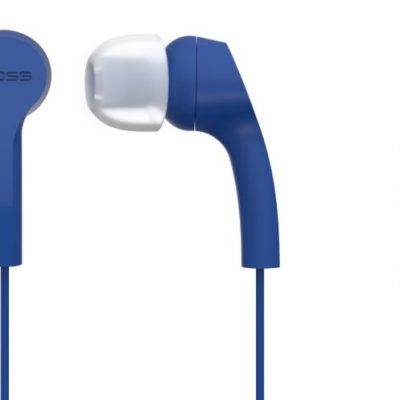 Koss Headphones KEB9iB Wired In-ear Microphone Blue