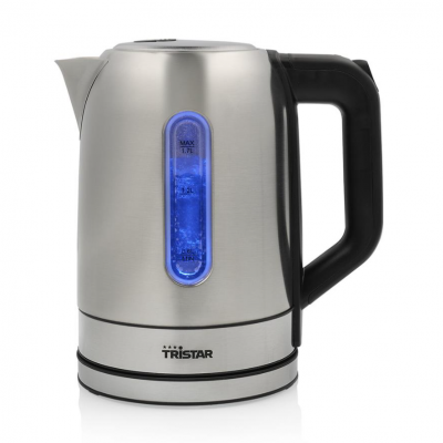 Tristar Kettle WK-1344 Electric 2200 W 1.7 L Stainless steel 360° rotational base Silver