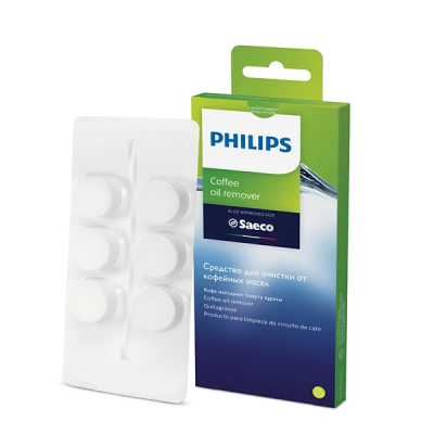 Philips Coffee oil removal tablets, 6pcs CA6704/10