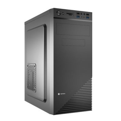 Natec PC case Cabassu G2 Black Midi Tower ATX