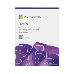 Microsoft M365 Family EP2-32335 License term 1 year(s) English EuroZone
