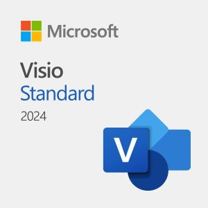 Microsoft Visio Standard 2024 Online Product Key License 1 License Downloadable NR EP2-07167 All Languages ESD