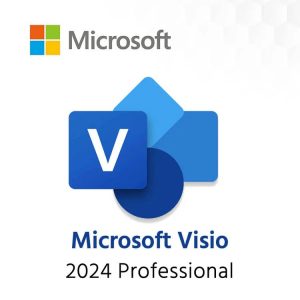 Microsoft Visio Professional 2024 Online Product Key License 1 License Downloadable NR EP2-07111 All Languages ESD